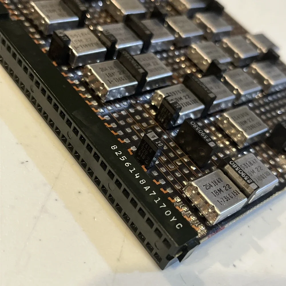 IBM mst 2 Chips 370 1970s Integrated Chip‎ Computer Vintage Rare